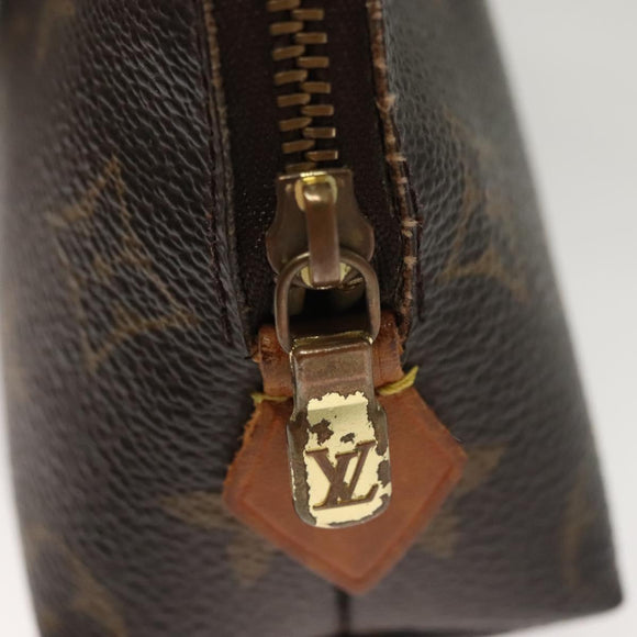 LOUIS VUITTON Monogram Pochette Cosmetic PM Pouch M43998 LV Auth BA4293