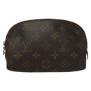 LOUIS VUITTON Monogram Pochette Cosmetic PM Pouch M43998 LV Auth BA4293-13