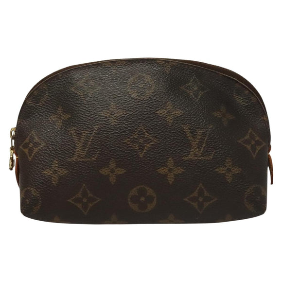 LOUIS VUITTON Monogram Pochette Cosmetic PM Pouch M43998 LV Auth BA4293