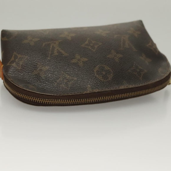 LOUIS VUITTON Monogram Pochette Cosmetic PM Pouch M43998 LV Auth BA4293