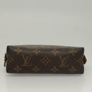 LOUIS VUITTON Monogram Pochette Cosmetic PM Pouch M43998 LV Auth BA4293-6