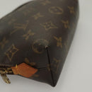 LOUIS VUITTON Monogram Pochette Cosmetic PM Pouch M43998 LV Auth BA4293-7