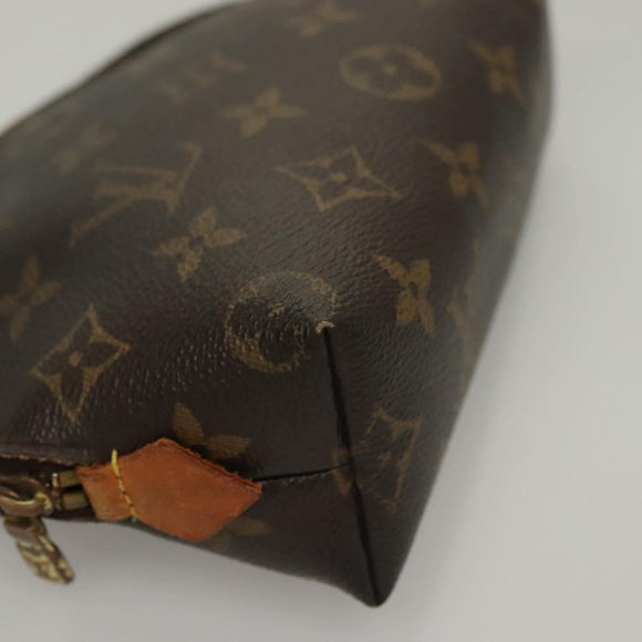 LOUIS VUITTON Monogram Pochette Cosmetic PM Pouch M43998 LV Auth BA4293