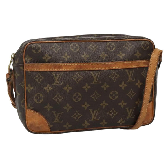 LOUIS VUITTON Monogram Trocadero 30 Shoulder Bag M51272 LV Auth BA4294