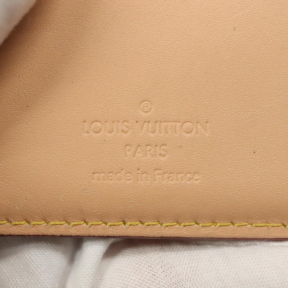 LOUIS VUITTON Multicolor Portefeuille Viennois Wallet Black M92988 Auth BA4300