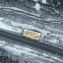 BALLY Quilted Chain Shoulder Bag Leather Black Gold Auth BA4302-19