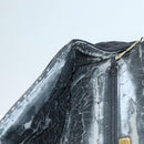 BALLY Quilted Chain Shoulder Bag Leather Black Gold Auth BA4302-20