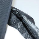 BALLY Quilted Chain Shoulder Bag Leather Black Gold Auth BA4302-21