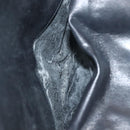 BALLY Quilted Chain Shoulder Bag Leather Black Gold Auth BA4302-12