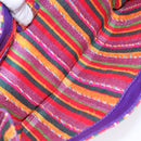 LOEWE Shoulder Bag Leather Purple Gold Auth BA4309-12