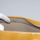 LOUIS VUITTON Monogram Vernis Houston Hand Bag Beige M91004 LV Auth BA431-22