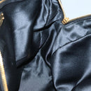 Miu Miu Hand Bag Patent leather 2way Black Gold Auth BA4312-20