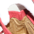 GUCCI Bamboo Hand Bag Suede 2way Red Gold 007 1793 0238 Auth BA4313-20