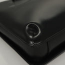 GIVENCHY Shoulder Bag Leather Black Silver Auth BA4318-14