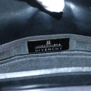 GIVENCHY Shoulder Bag Leather Black Silver Auth BA4318-11