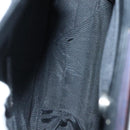 GIVENCHY Shoulder Bag Leather Black Silver Auth BA4318-12