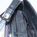 GIVENCHY Shoulder Bag Leather Black Silver Auth BA4318-19