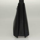 GIVENCHY Shoulder Bag Leather Black Silver Auth BA4318-3