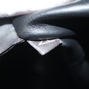 BALLY Quilted Chain Shoulder Bag Leather Dark Brown Gold Auth BA4325-12