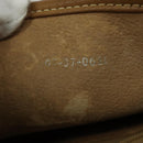 GUCCI Micro GG Supreme Shoulder Bag PVC Beige Gold Auth BA4331-23