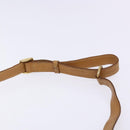 GUCCI Micro GG Supreme Shoulder Bag PVC Beige Gold Auth BA4331-8