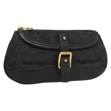 LOUIS VUITTON Monogram Mini Ansophie Pouch TST Blue M92697 LV Auth BA4334