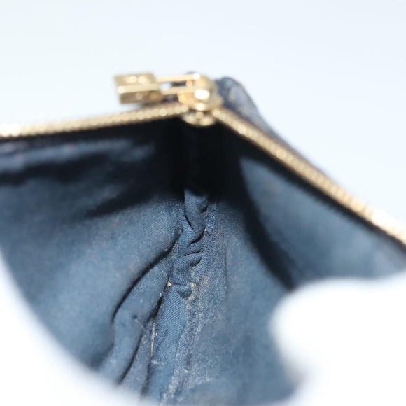 LOUIS VUITTON Monogram Mini Ansophie Pouch TST Blue M92697 LV Auth BA4334