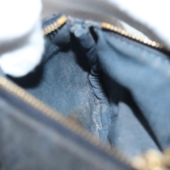 LOUIS VUITTON Monogram Mini Ansophie Pouch TST Blue M92697 LV Auth BA4334