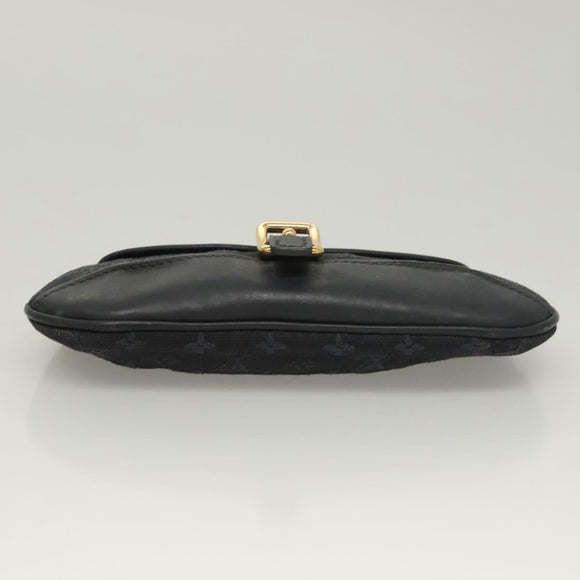 LOUIS VUITTON Monogram Mini Ansophie Pouch TST Blue M92697 LV Auth BA4334