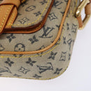 LOUIS VUITTON Monogram Mini Juliet PM Shoulder Bag Blue M92005 LV Auth BA4335-14