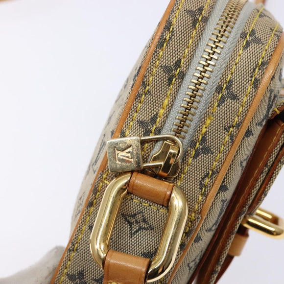 LOUIS VUITTON Monogram Mini Juliet PM Shoulder Bag Blue M92005 LV Auth BA4335