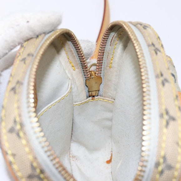 LOUIS VUITTON Monogram Mini Juliet PM Shoulder Bag Blue M92005 LV Auth BA4335