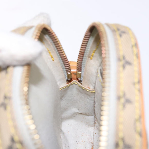 LOUIS VUITTON Monogram Mini Juliet PM Shoulder Bag Blue M92005 LV Auth BA4335