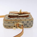 LOUIS VUITTON Monogram Mini Juliet PM Shoulder Bag Blue M92005 LV Auth BA4335-4