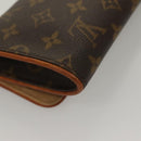 LOUIS VUITTON Monogram Pochette Twin GM Shoulder Bag M51852 LV Auth BA4336-16