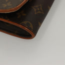 LOUIS VUITTON Monogram Pochette Twin GM Shoulder Bag M51852 LV Auth BA4336-14
