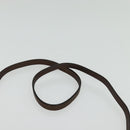 Salvatore Ferragamo Gancini Hand Bag Leather 2way Bronze Gold Auth BA4340-14