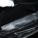 Gianni Versace Bag Crocodile Embossed Leather Multicolor Silver Auth BA4341-11