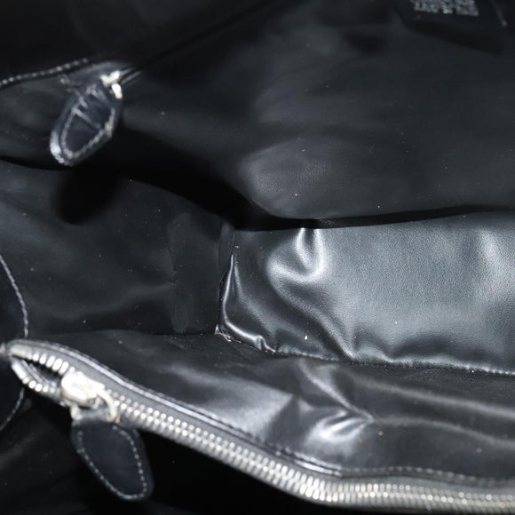 Gianni Versace Bag Crocodile Embossed Leather Multicolor Silver Auth BA4341