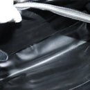 Gianni Versace Bag Crocodile Embossed Leather Multicolor Silver Auth BA4341-19