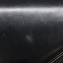 GUCCI Shoulder Bag Leather Black Gold Auth BA4343-10