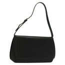 VALENTINO Shoulder Bag Leather Black Auth BA4347-1