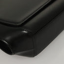 VALENTINO Shoulder Bag Leather Black Auth BA4347-9