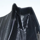 VALENTINO Shoulder Bag Leather Black Auth BA4347-18