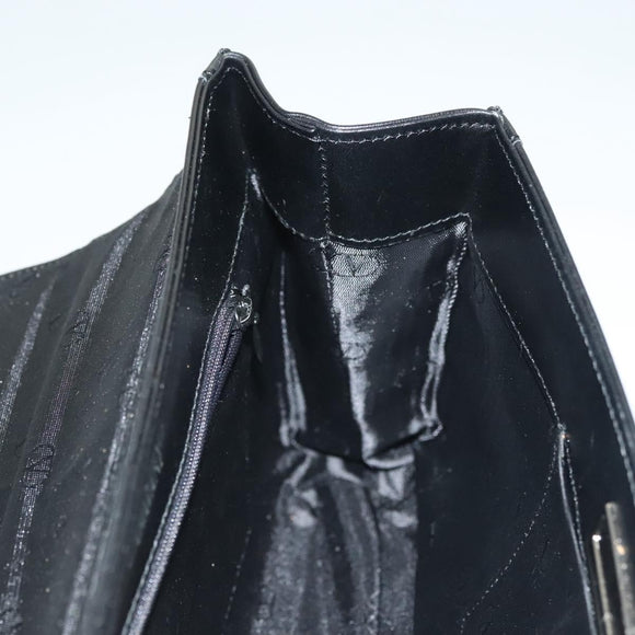 VALENTINO Shoulder Bag Leather Black Auth BA4347