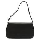 VALENTINO Shoulder Bag Leather Black Auth BA4347-13
