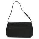 VALENTINO Shoulder Bag Leather Black Auth BA4347-2