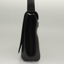 VALENTINO Shoulder Bag Leather Black Auth BA4347-3