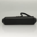 VALENTINO Shoulder Bag Leather Black Auth BA4347-5