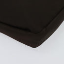 Salvatore Ferragamo Shoulder Bag Nylon Brown Silver Auth BA4348-11